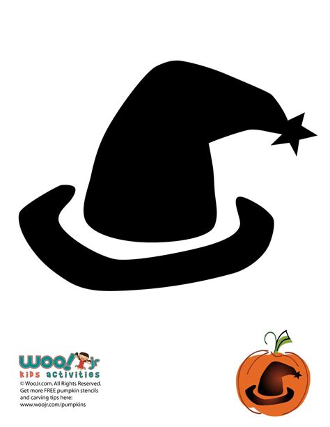 Spook Up Your Front Porch with a Witch Hat Stencil